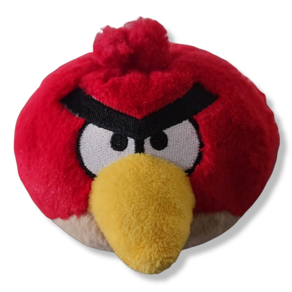 Rovio Red Angry Bird Plush Stuffed No Sound